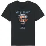Tricou personalizat Why So Grumpy | Grandpa | Bunicul Tafnos